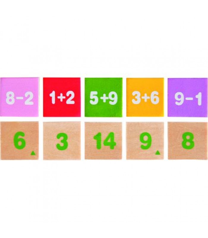 Matematinis rinkinys mokytis sudėties ir atimties 7+