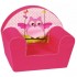 Rožinis foteliukas - peledžiukas