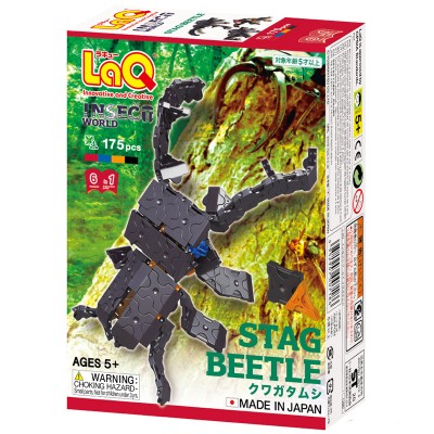 Japoniškas konstruktorius LaQ "Insect World Stag Beetle"