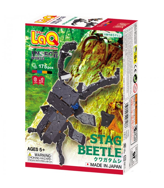 Japoniškas konstruktorius LaQ "Insect World Stag Beetle"