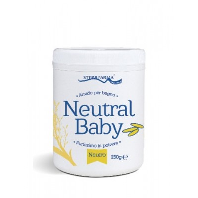 Neutral Baby neutralaus kvapo ryžių milteliai voniai, 220 g