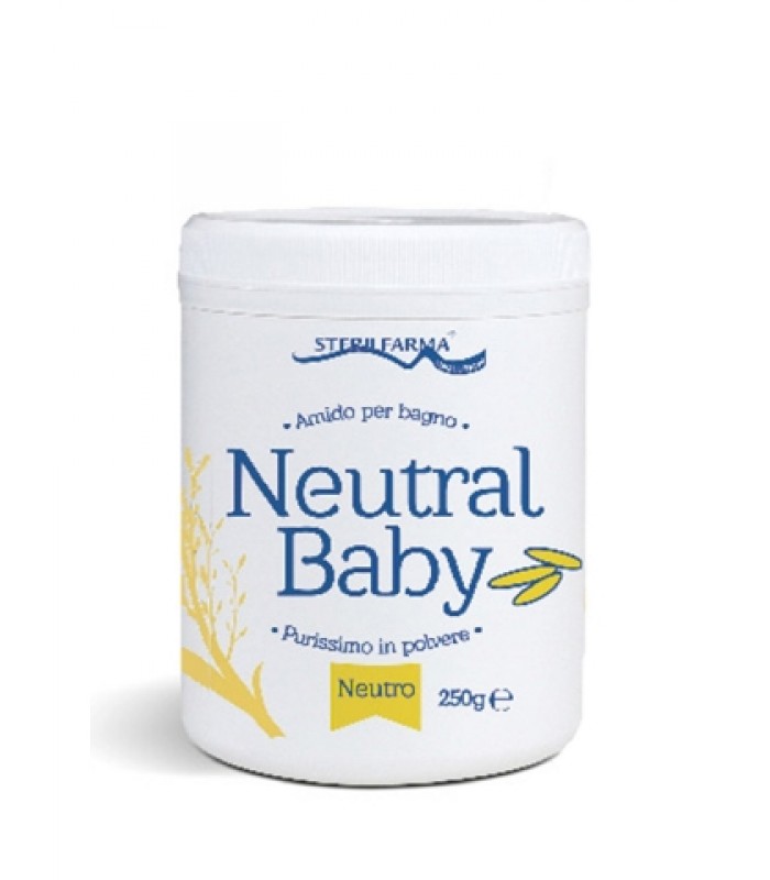 Neutral Baby neutralaus kvapo ryžių milteliai voniai, 220 g